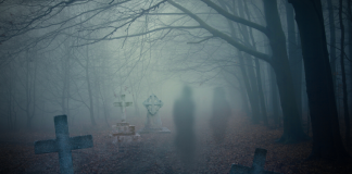 Check Out These Seriously Spooky Ghost Tours Near Hobart Ghost in cemetery