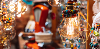 Five incredible antique shops in Tasmania Antique lights are among the finds at antique shops in Tasmania